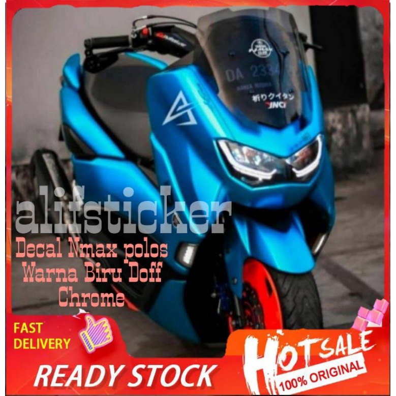 Decal Nmax Polos Decal Nmax Old Nmax New Bahan Doff Chrome Mett
