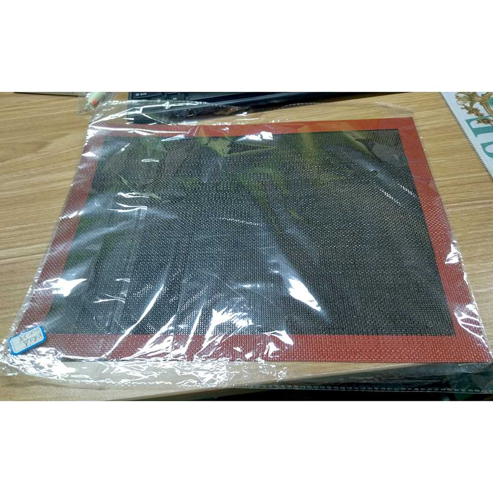 (BISA COD) RVOSTR GTLCONIE Alas Masak Silicone Non-stick Oven Baking Tray Mat - A004