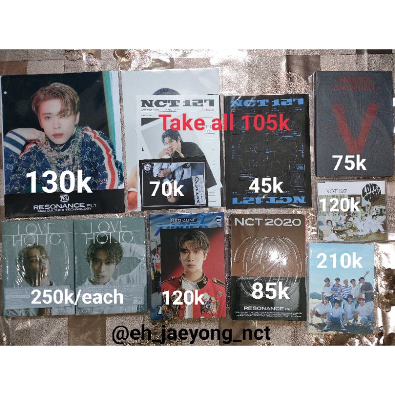 album only Jaehyun Taeyong sg21 album past album wayv binderdex Jaehyun natrep