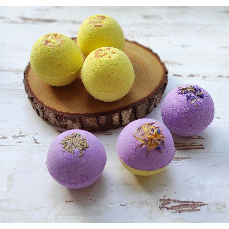 Bubble bath bomb foam mandi busa Bali