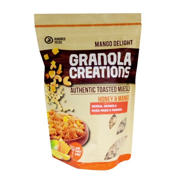 

GRANOLA CREATIONS HONEY & MANGO 400 GR