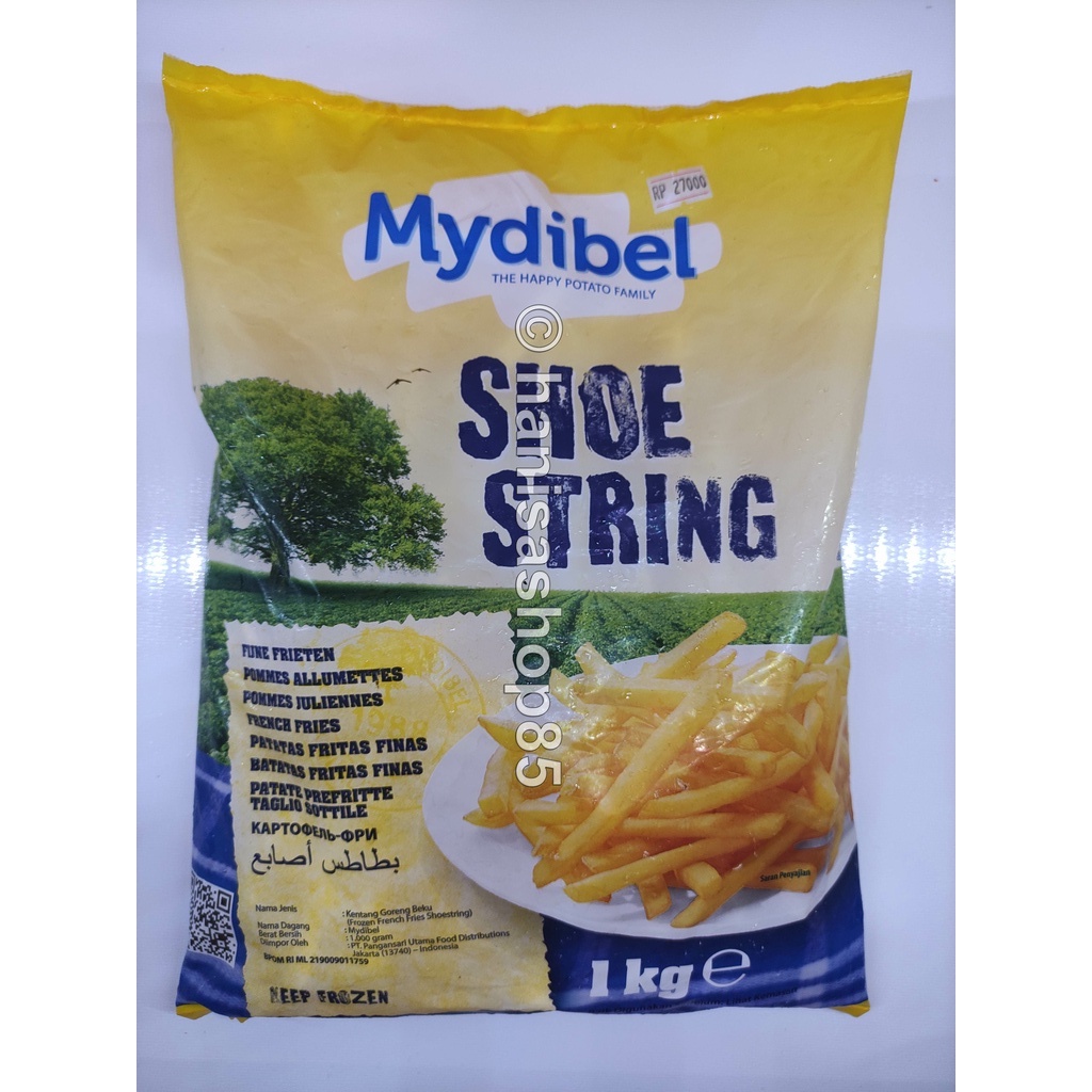 

Mydibel French Fries Kentang Beku 1kg