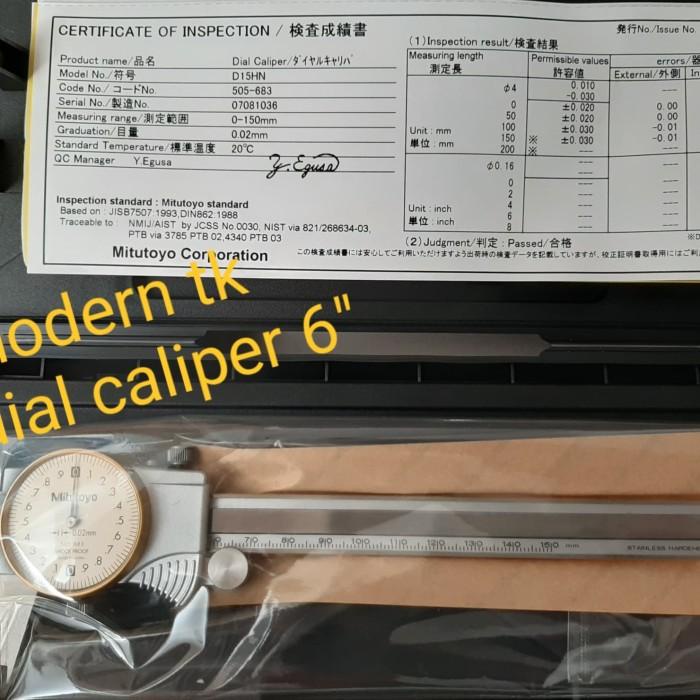 sigmat dial / dial caliper 6 inch 505-683 Mitutoyo