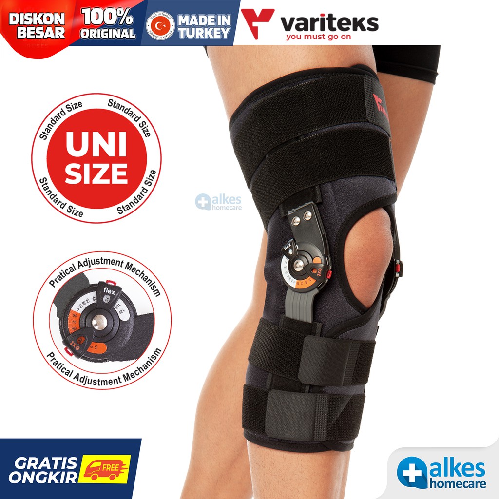 Jual Penyangga Lutut Variteks Hinged Stabilizing Knee Brace