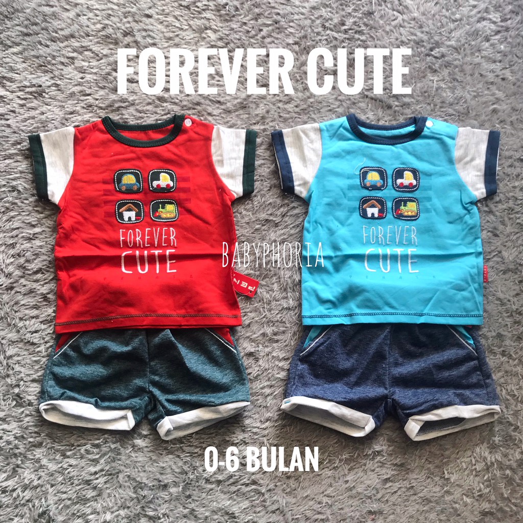 Setelan Pergi Bayi Penata Berbagai Motif (0-6 BULAN)