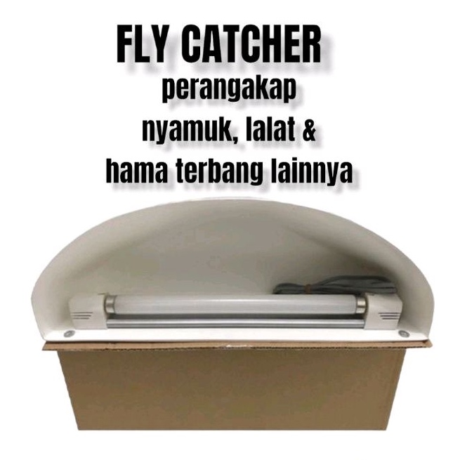Fly Catcher Lampu Perangkap Lalat Nyamuk Dan Hama Terbang Lainnya