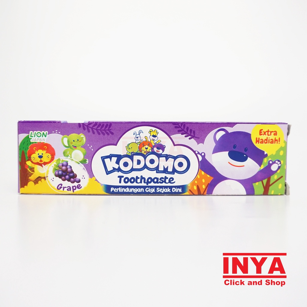 KODOMO TOOTHPASTE GRAPE 45gr - Pasta Gigi Anak - Odol