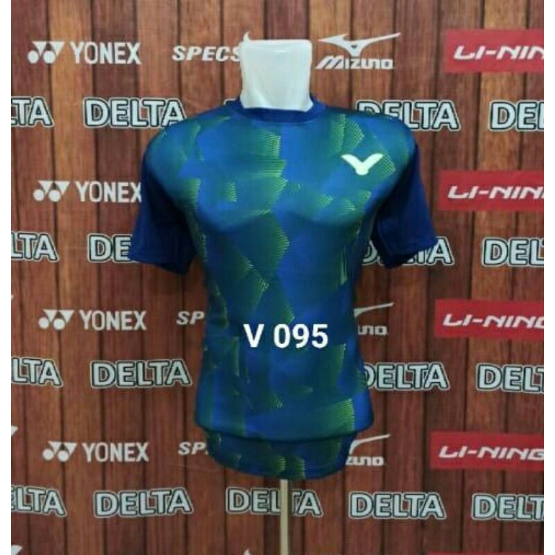 Baju Badminton Victor Kaos Bulutangkis lokal
