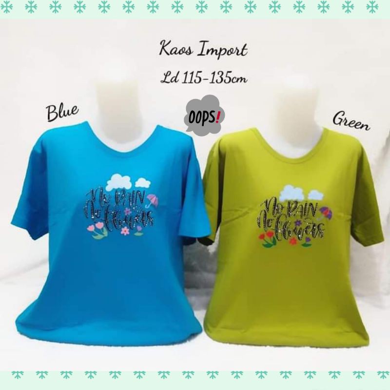 Atasan calfia import / atasan wanita jumbo import