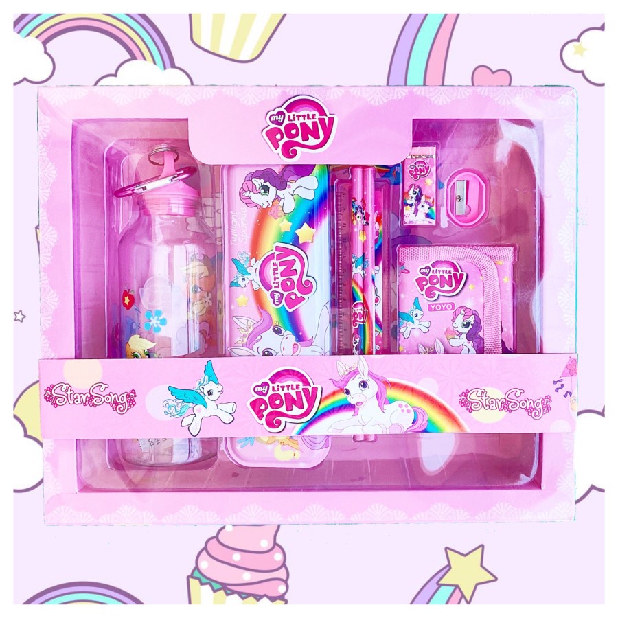 

Kotak pensil little pony set botol v2