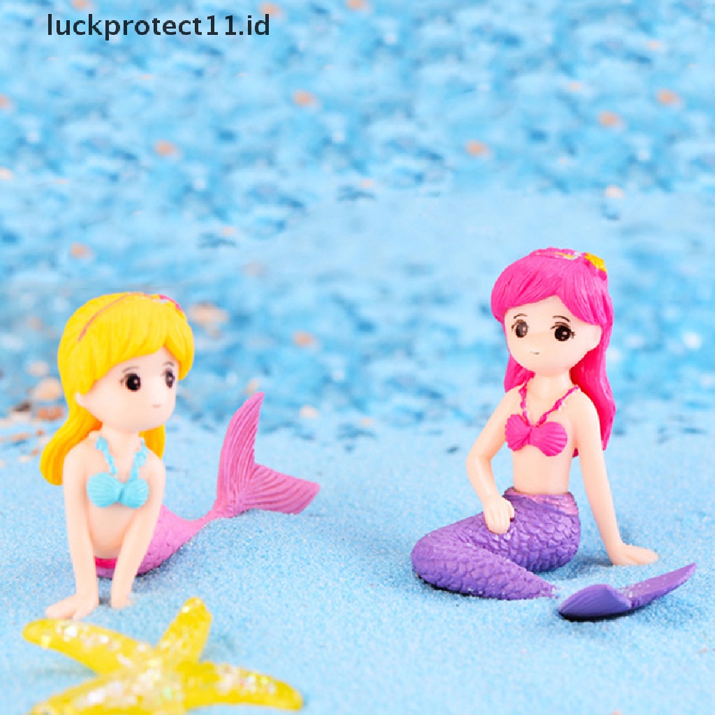 Miniatur Figure Mermaid Untuk Dekorasi Taman Rumah Boneka