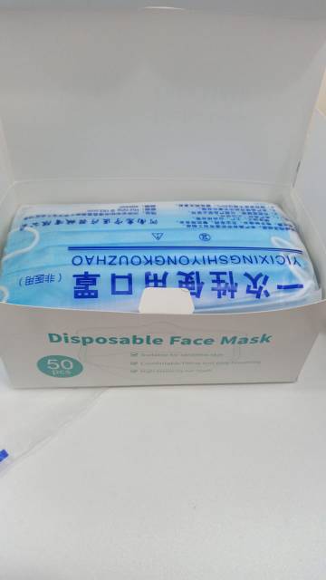 Masker ear loop/masker medis/masker 3 ply telinga