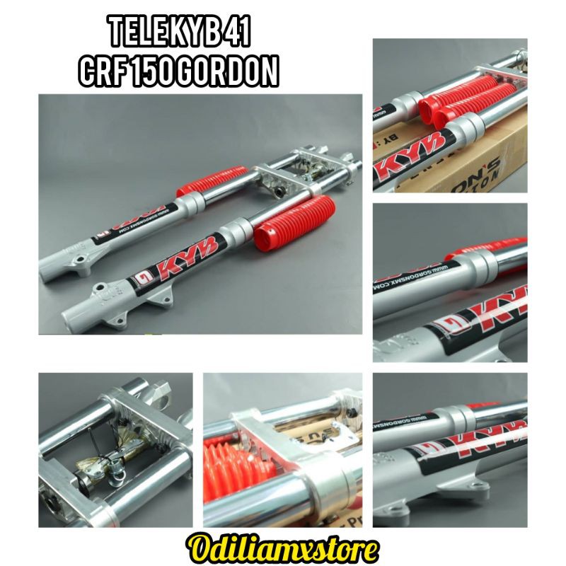 Tele crf 150L atau shockbreker depan kyb gordon 41mm