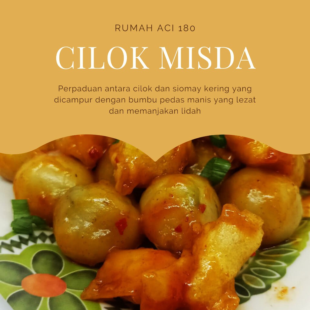 

Cemilan Favorit - Cilok Misda
