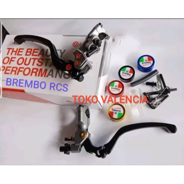 MASTER HANDLE REM BREMBO RCS RADIAL IZUMI KIRI KANAN SET