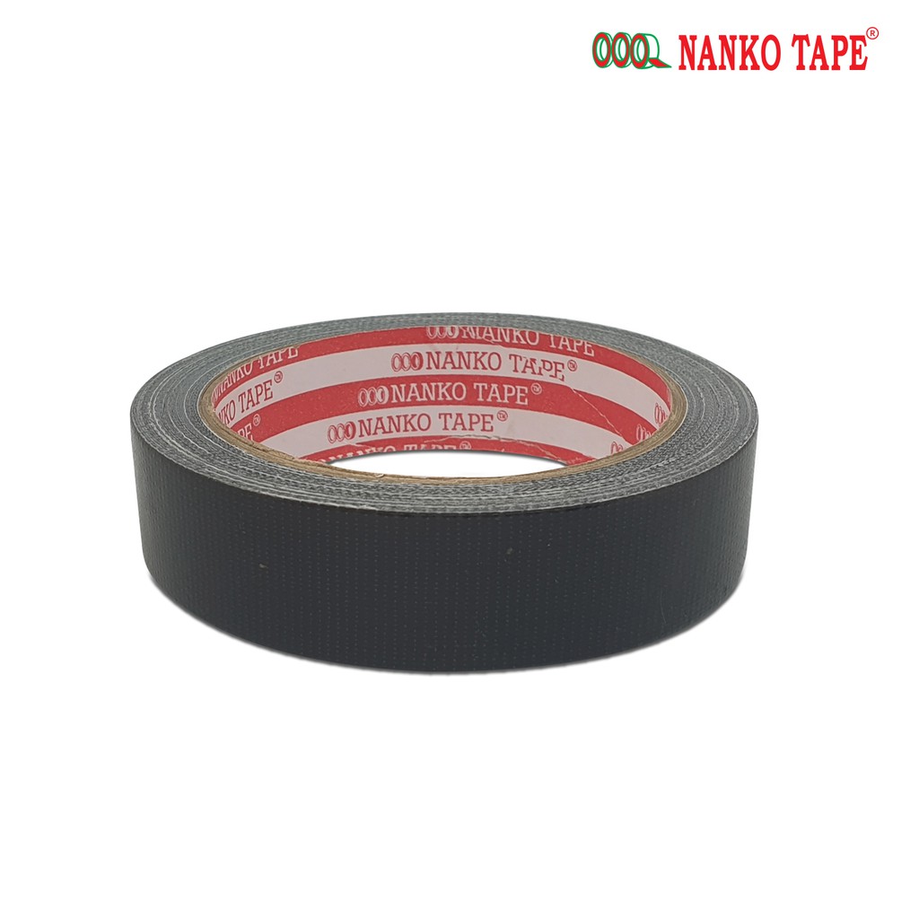 

Nanko Cloth Tape 24 mm x 13 m Hitam
