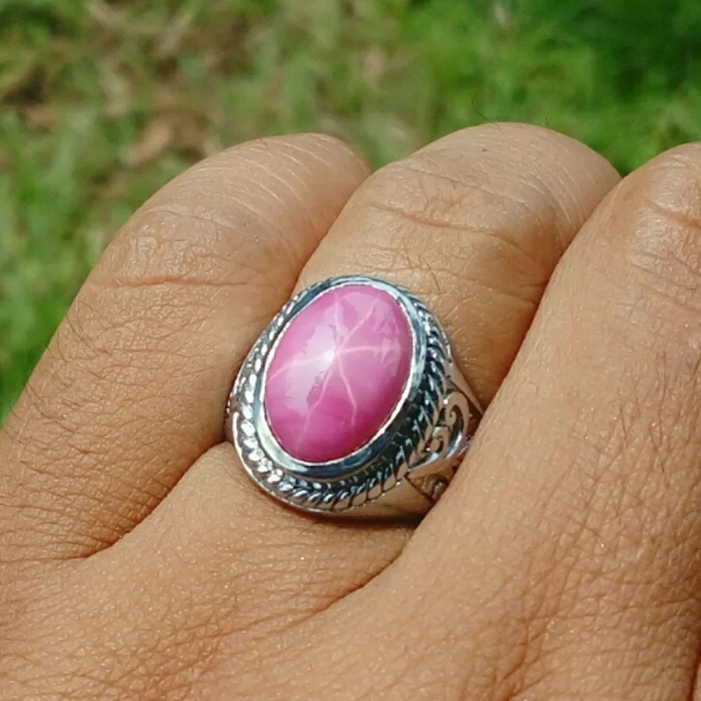 Cincin Permata American Ster Kualitas Super Grade A