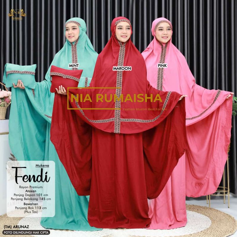 MUKENA FENDI || NIA RUMAISHA