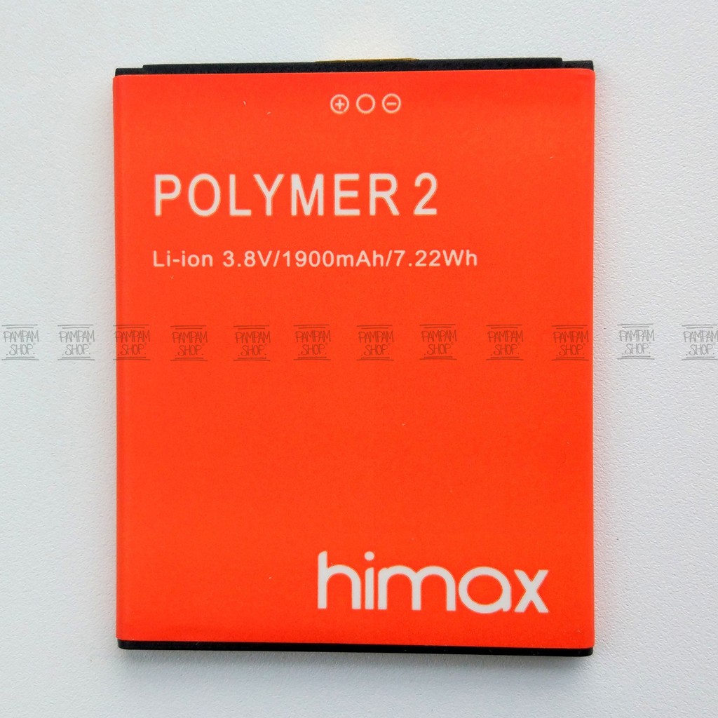 Baterai Himax Polymer 2 Original Double Power Batre Batrai Battery HP Polimer HP