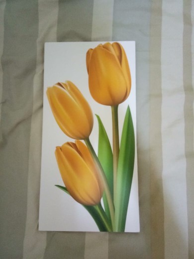 [bisa Cod] Hiasan Dinding Poster Kayu Walldecor Rumah Kamar Dapur Cafe Minimalis Motif Bunga - Flr13