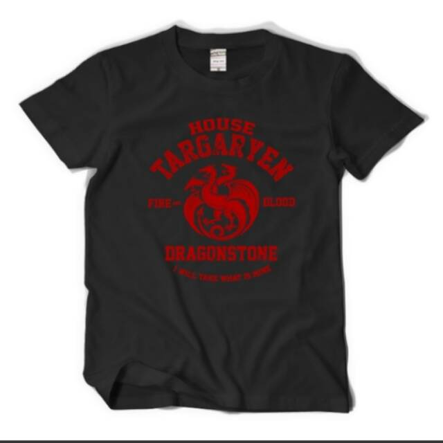 Kaos Game of Thrones "House of Targaryen"