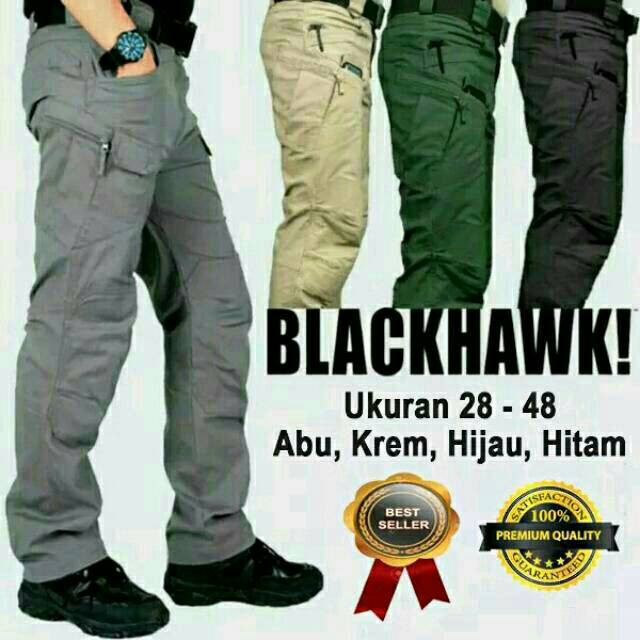 CELANA TACTICAL BLACKHAWK KEMPOL PRIA DEWASA -ALEXAGROSIR