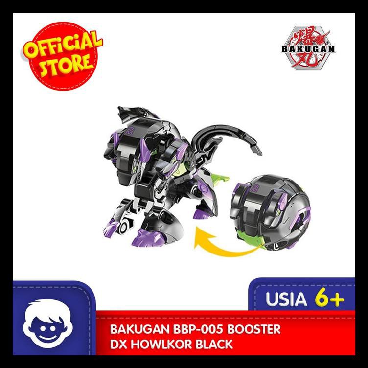 Best Seller Mainan Bakugan Bbp-005 Booster Dx Howlkor Black Action Figure Murah Al6