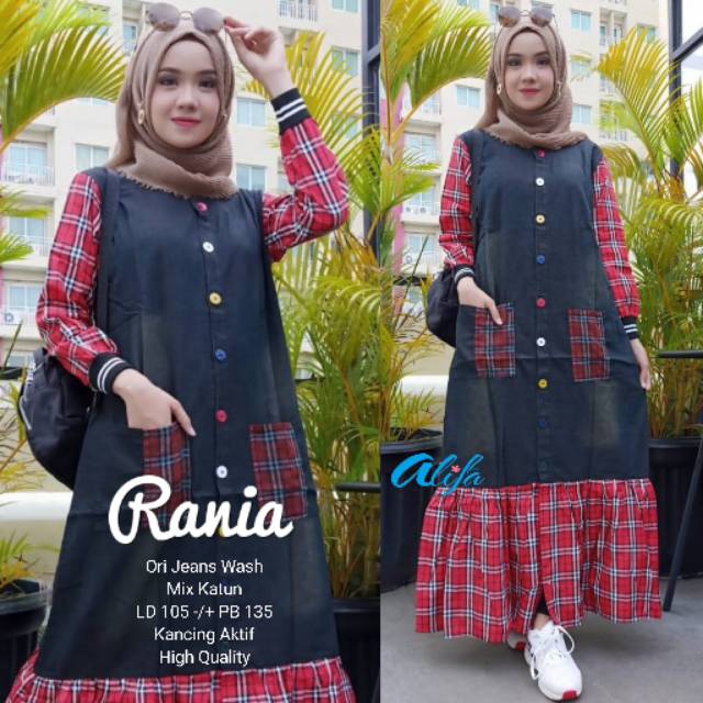 RANIA MAXY JEANS / LONG DRESS JEANS