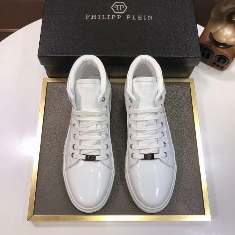 sepatu philipp plein sneaker cowok boots pria mirror p1shoes high end shoes men