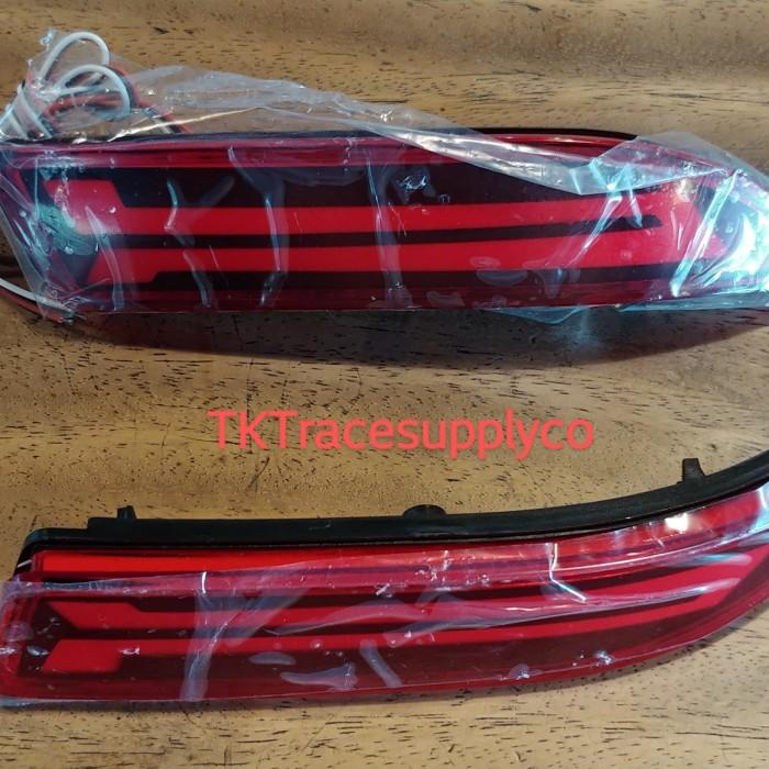 Lampu LED Bumper Reflektor Mata Kucing Belakang New Avanza 2016 Up