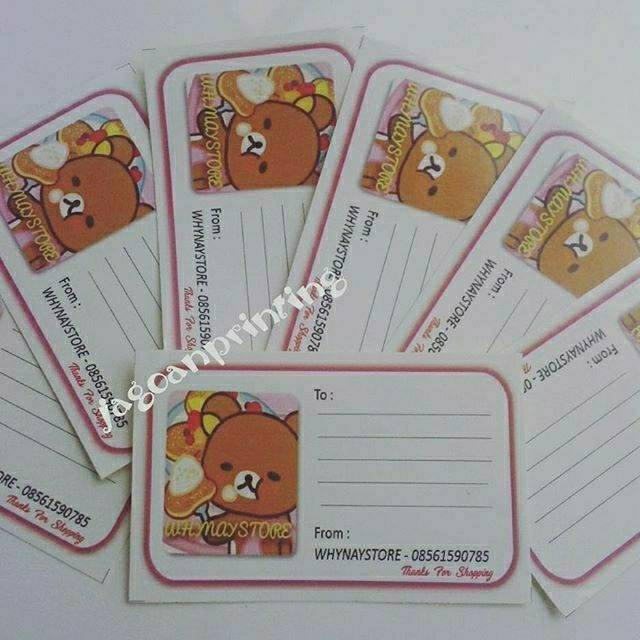 

STIKER LABEL PENGIRIMAN GRATIS DESAIN