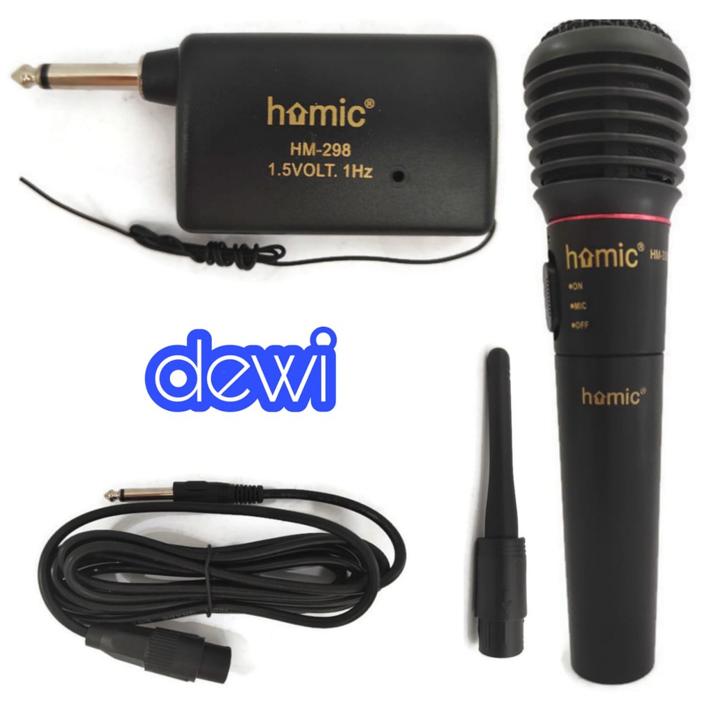 MIC HOMIC HM308 / MICROPHONE HOMIC HM-308 / MIC MURAH HOMIC HM 308