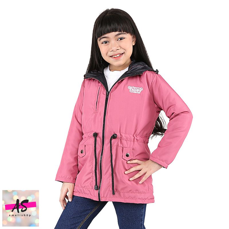 JAKET ANAK PEREMPUAN | Hoodie Anak Cewek - Catenzo Junior CDG 127 Original