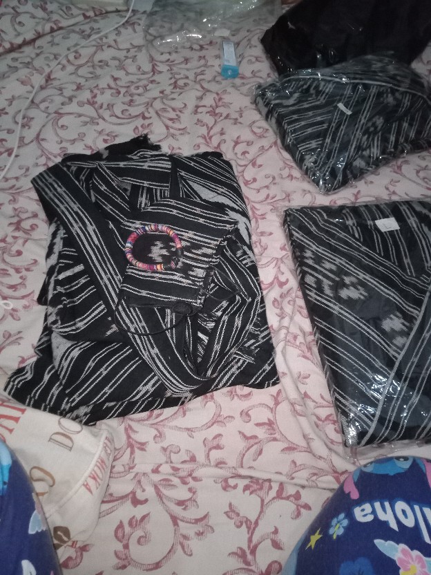 Baju Tenun Couple Tenun Couple Prewedding Dress Diandra 006 X Kemeja Mix Toyobo Alaik Tenun Ikat