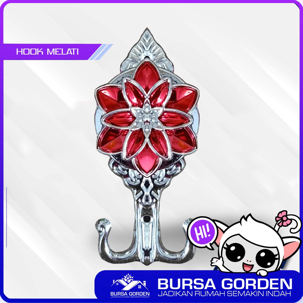 [BURSA GORDENG BANDUNG]HOOK GORDEN PENGGAIT GORDEN MELATI SILVER