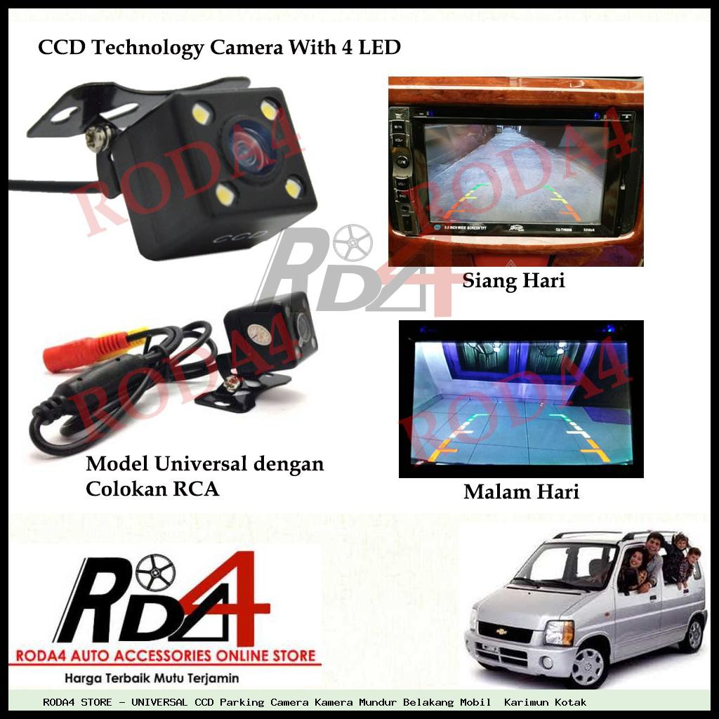 UNIVERSAL CCD Parking Camera Kamera Mundur Belakang Mobil  Karimun Kotak