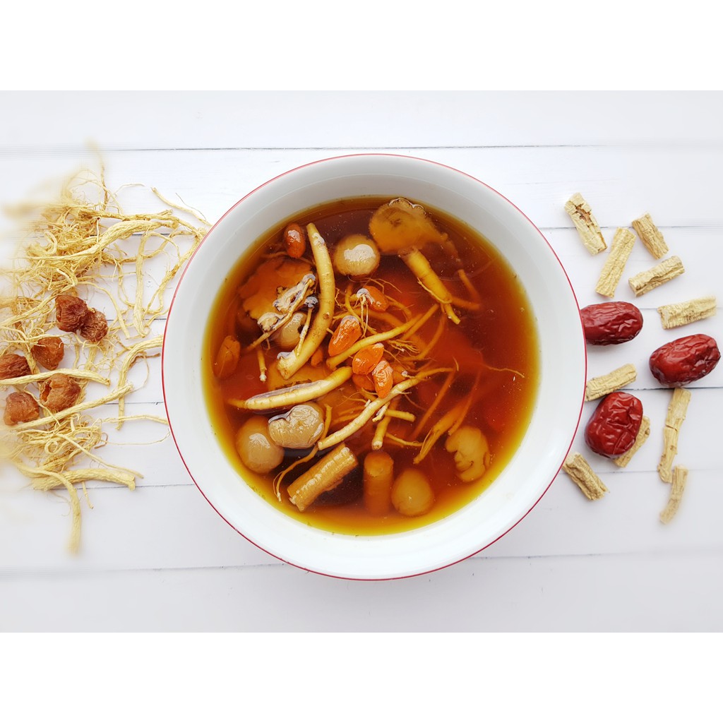 

Sup Ayam Herbal Untuk Stamina Dengan Akar Gingseng ( Porsi 1 ekor ayam kampung)