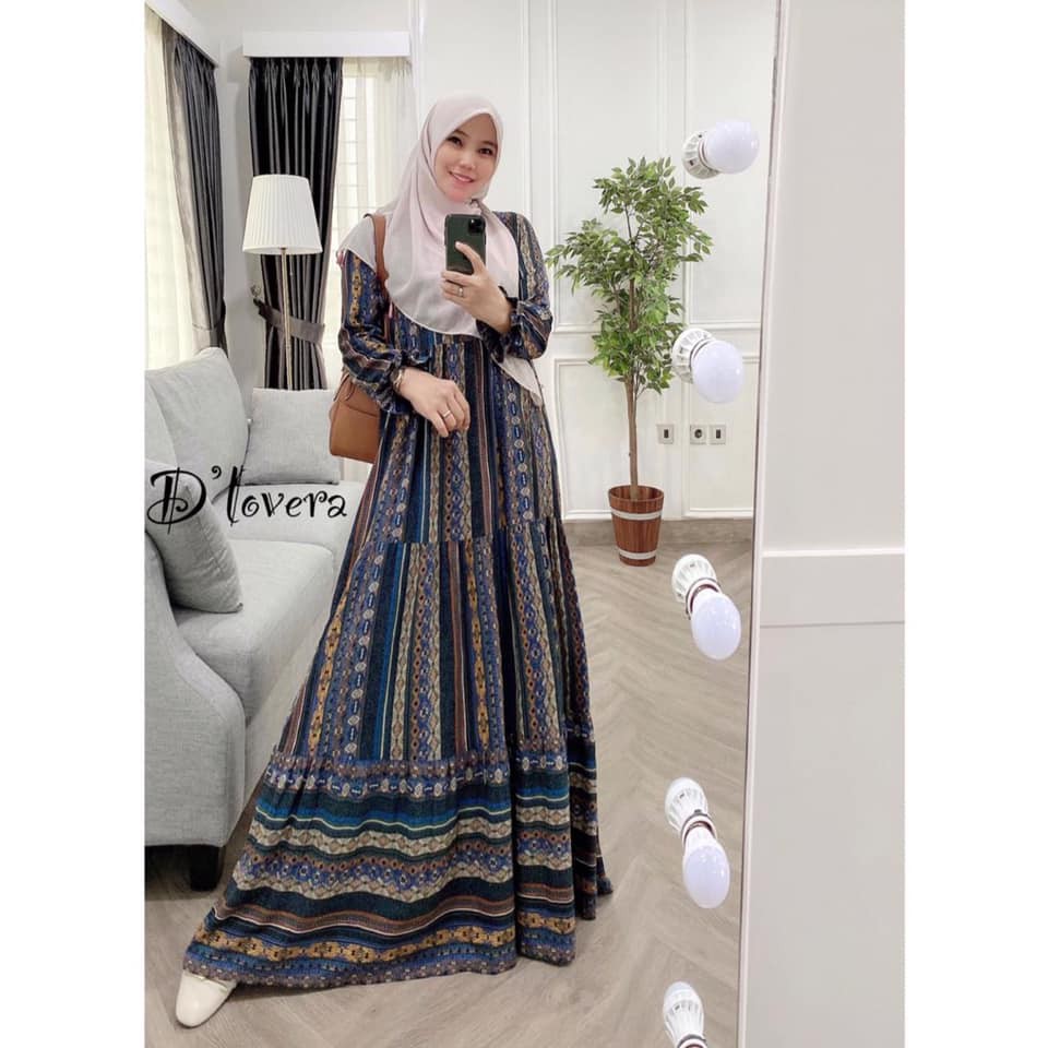 Gamis Rindu Dress By DHILOVERA DLOVERA
