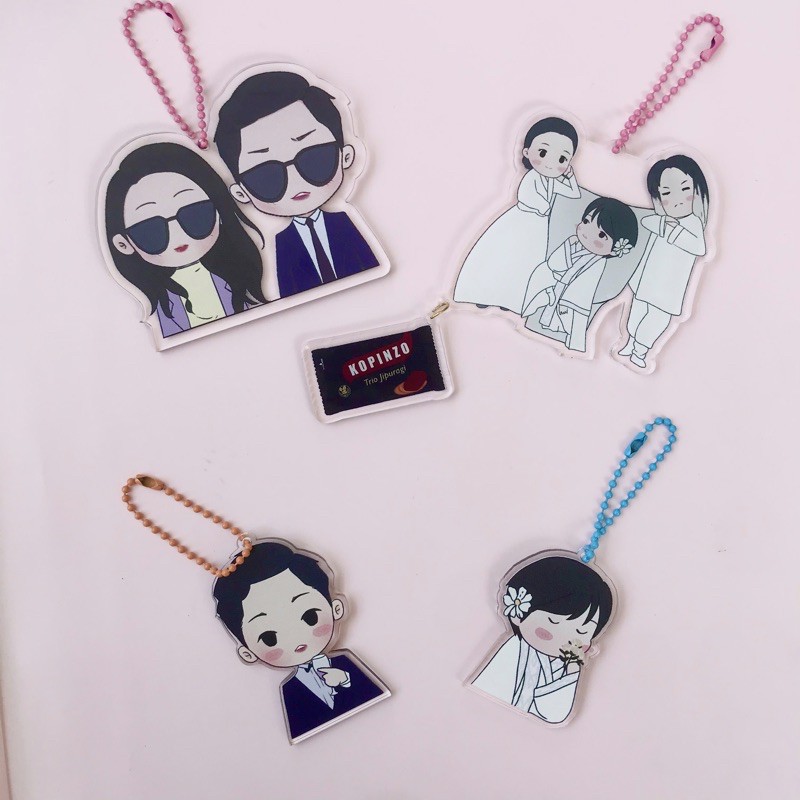 Vincenzo drama fankit / vincenzo cassano kit/ song joong ki keychain