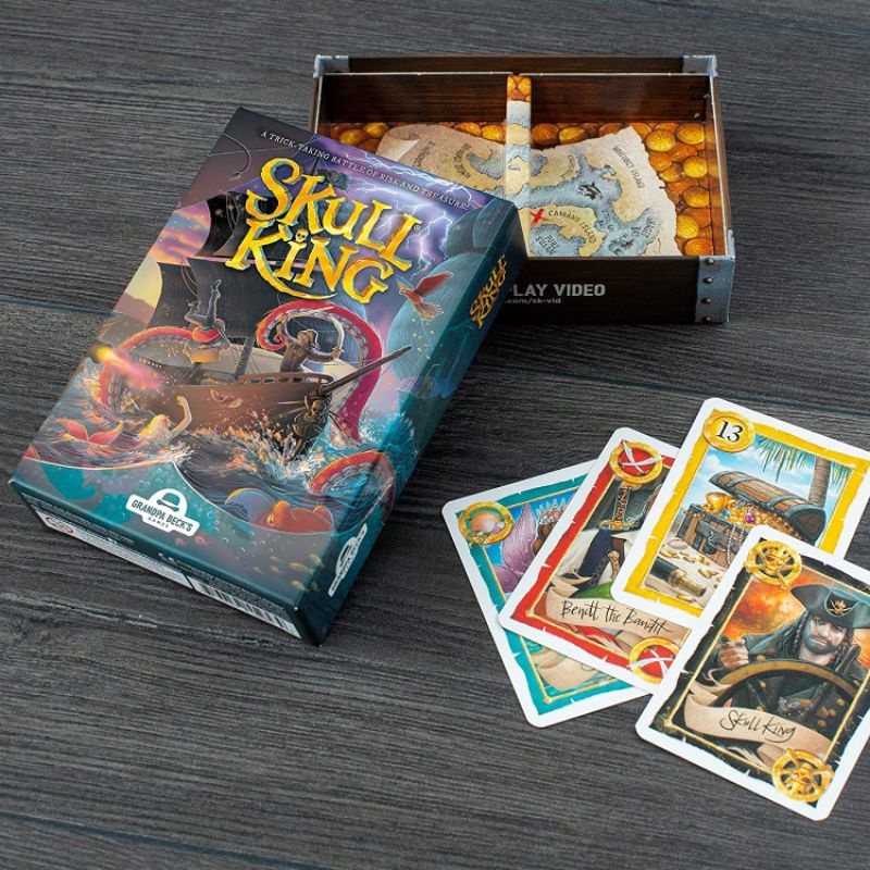 skull king 2-8 players board game