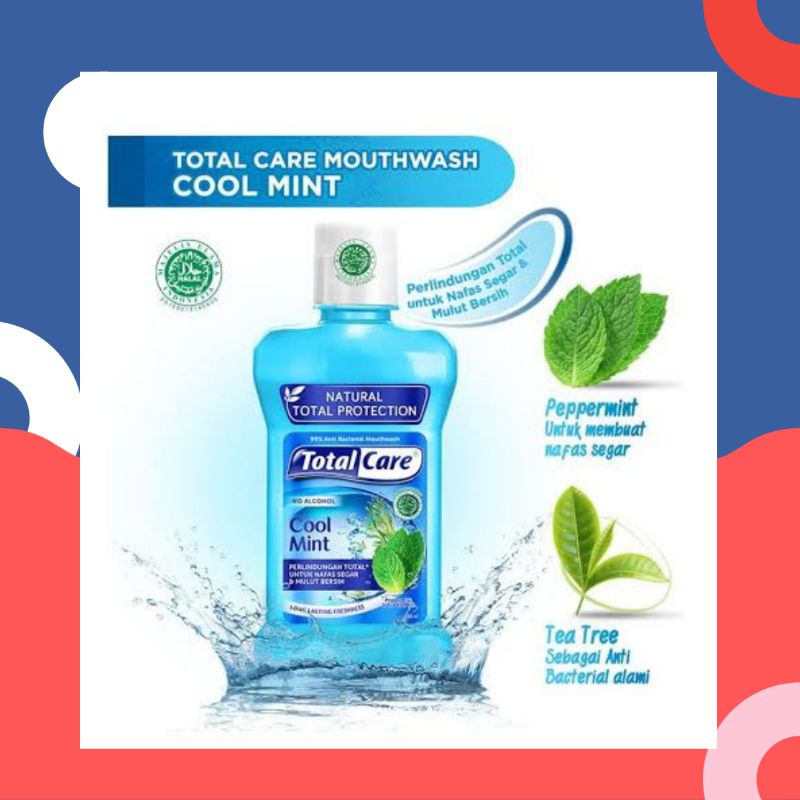 TOTAL CARE MOUTHWASH COOL MINT 100 ml