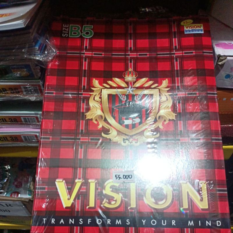 

buku boxy vision isi 10 buku 1buku isi 50 lembar