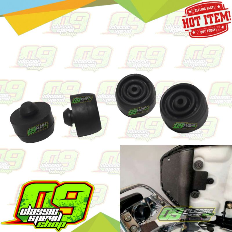 1 PCS Karet Ganjel Jok GL100 Stoper Tandokan Jok GL100 Win Dkk mirip Original