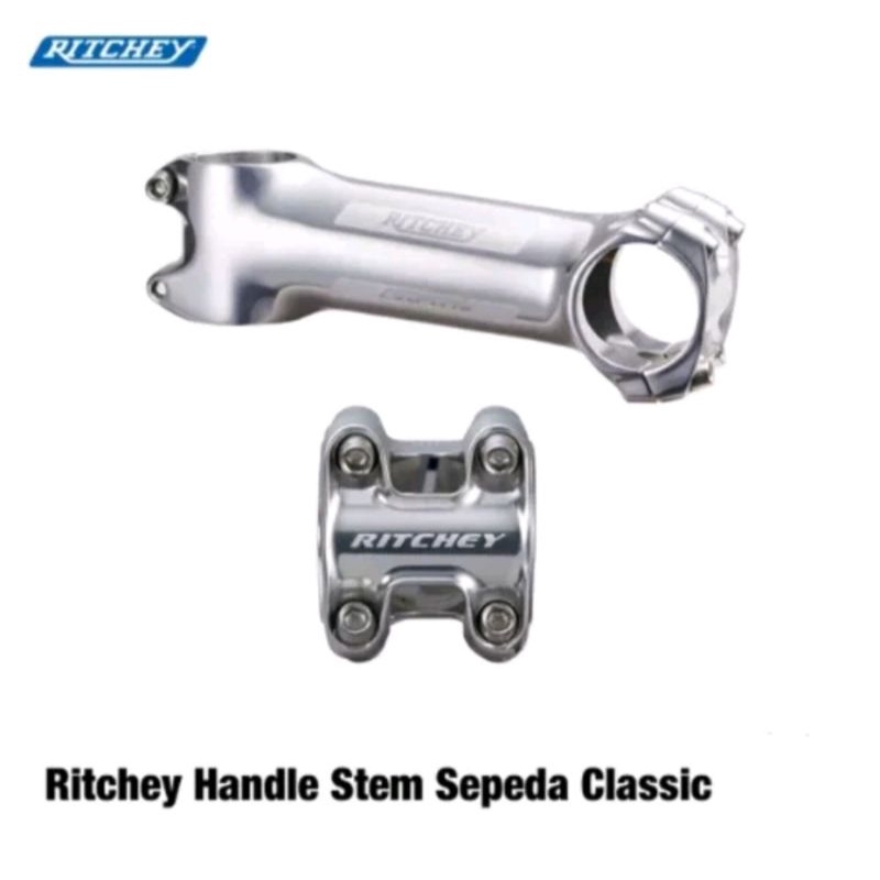 Stem Ritchey Classic 31.8 x 110 MM . Croom Silver Diameter 31.8mm x 11 cm Oversize . code-720798