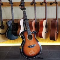 Gitar Akustik Fender Top Solid Mahogany Gitar Akustik Fender Sunburst