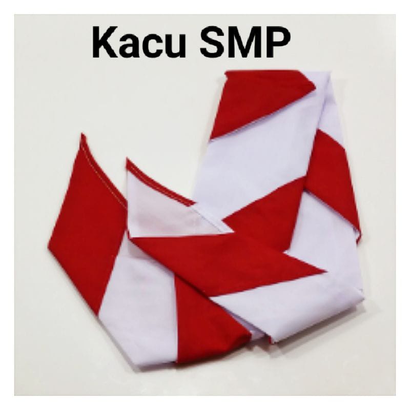 KACU PRAMUKA SMP PRIA WANITA  DASI PRAMUKA SMPP RIA WANITA MERAH PUTIH  CIVAACCESSORIES