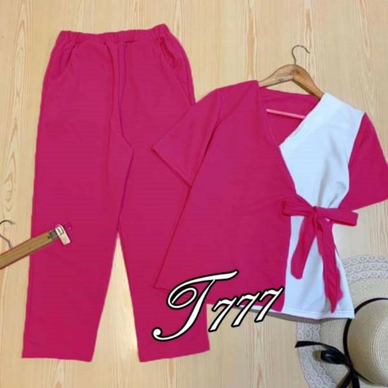 STELAN MARSHANDA STELAN MARS (PENDEK) PAKAIAN WANITA ONE SET 66-FANTA