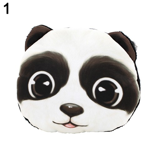 Dompet Koin Motif Kartun Hewan Panda Kelinci 3d Resleting
