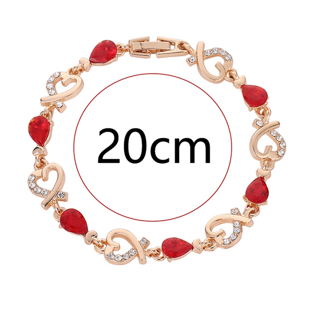 Hu Hu Hu Hu Hu Alat Bantu Pasang Kacamata♡ Gelang Bangle Cubic Zirconia Bentuk Hati Untuk Wanita