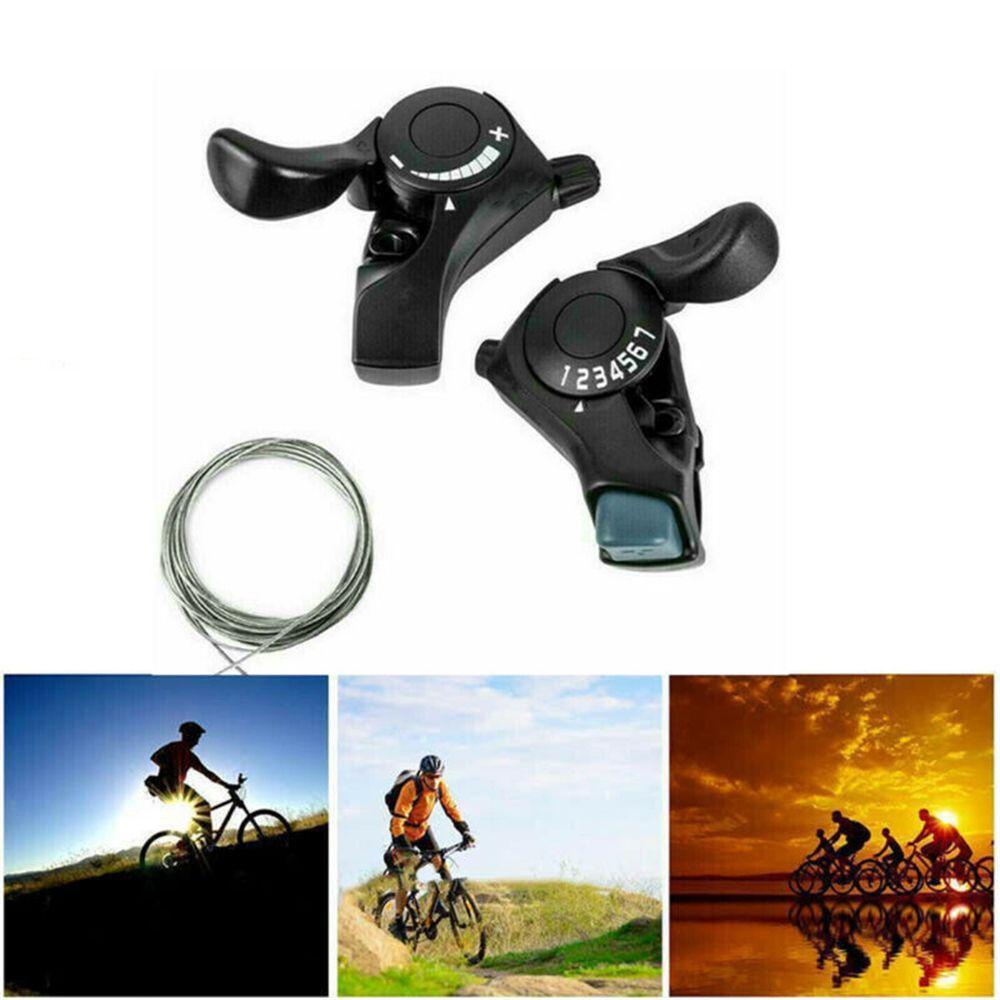 Chookyy 3/7 /21 Speed MTB Bike Shift Levers Universal Bersepeda Sepeda Derailleur Gear Shifter